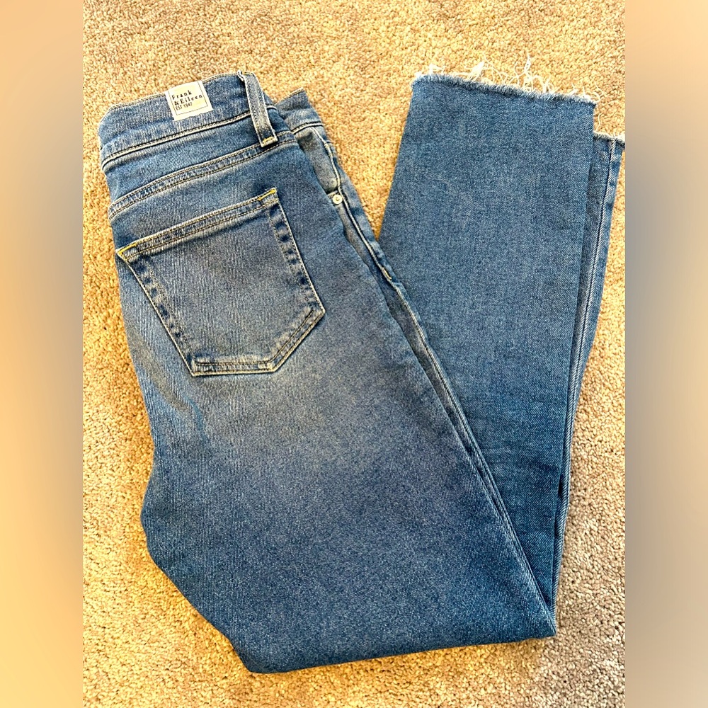 Frank and Eileen High Rise Straight Leg Cork Jeans 26